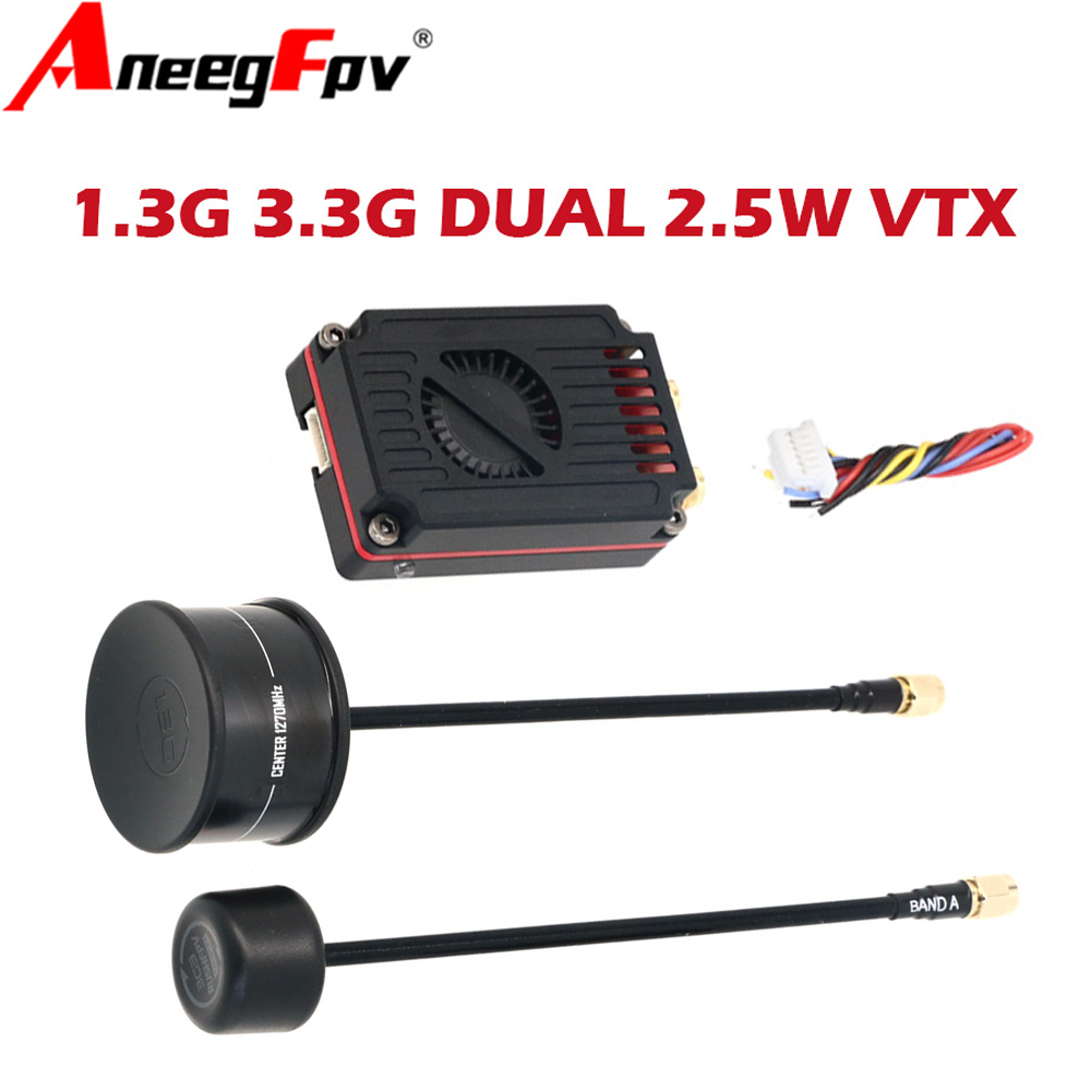 RUSH FPV 3.3G&1.3G ثنائي النطا - مراجعة Fpv Drone Vtx وسعره