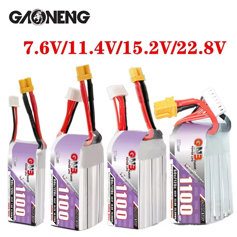 GNB 1100mAh 2S 3S 4S 6S 60C/12 - مراجعة Fpv Drone Esc وسعره