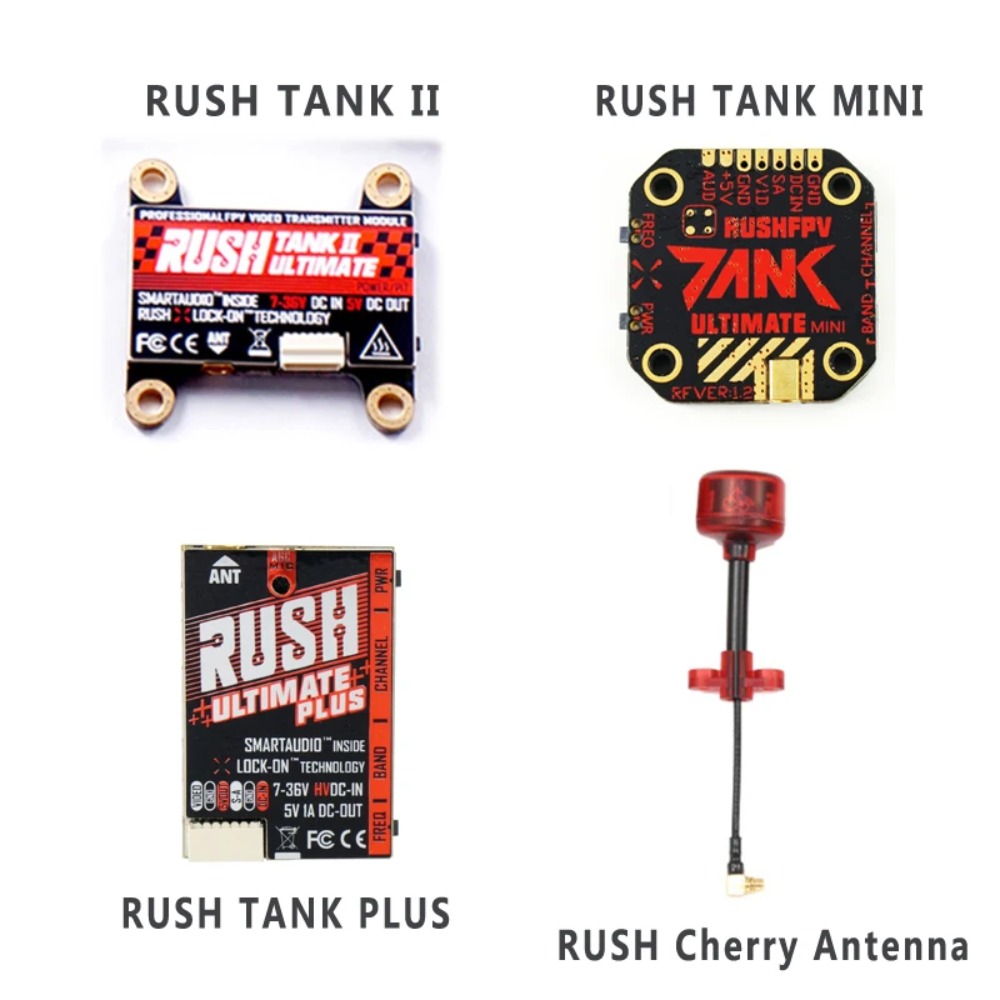 جهاز إرسال الفيديو RUSH TANK U - مراجعة Fpv Drone Vtx وسعره